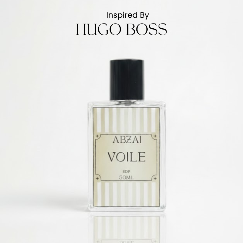 Voile inspired by Hugo Boss
